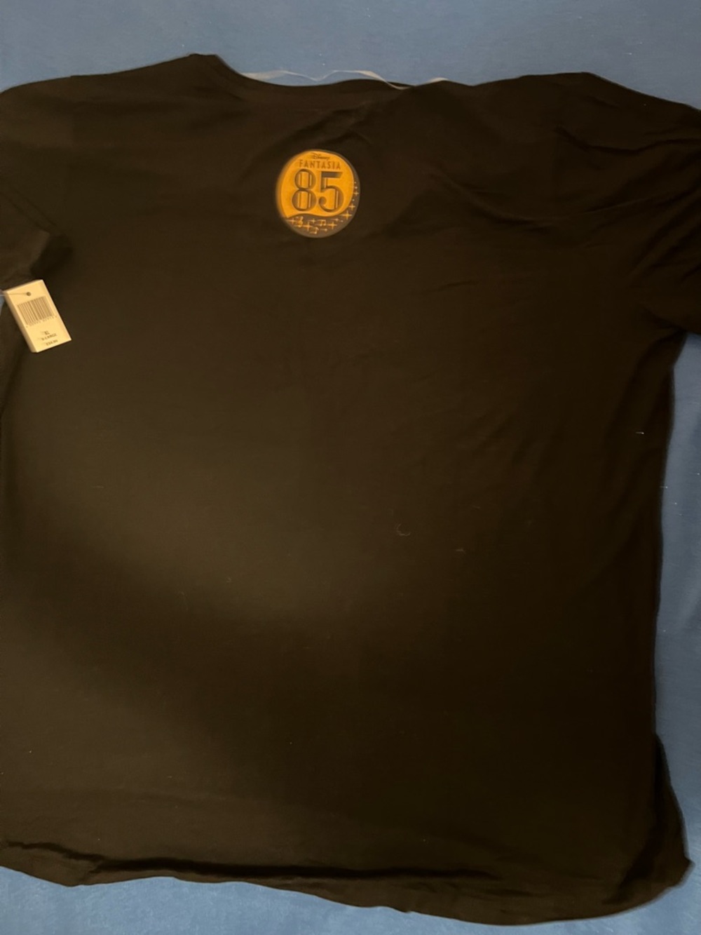 NWT 2026 Disneyland Park's XL Fantasia Mickey Sorcerer V-Neck Graphic Tee - Picture 5 of 6
